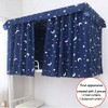 Millya Student Domitory Blackout Bed Curtain Galaxy Starry Bed Canopy
