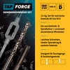 Metric Tap Set M3 - M12, 15 Pieces, HSS-G/Tap Wrench/Anvil