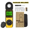AIOMEST AI-881E Digital Light Meter, Handheld Foot Candle Meter for