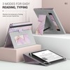 MoKo Case Compatible with 6-7 Inch Tablet, Slim PU Tablet