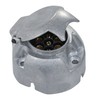 7-poles female socket metal aluminium jaeger