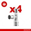 BOOPARTS - 4 pieces - press fitting tee - reducer