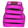 TravelWise Luggage, Pink, 1 Small, 2 Medium, 2 Large, Luggage