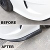 Car Rear Bumper Spoiler Bumpers Lip Diffuser Splitter Protector for