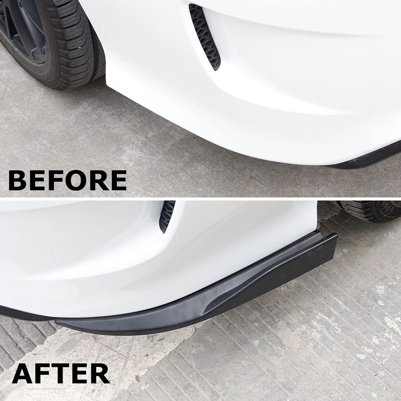 Car Rear Bumper Spoiler Bumpers Lip Diffuser Splitter Protector for