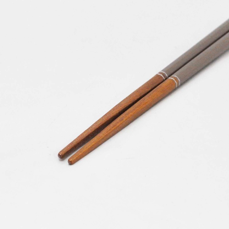 Ishida 13194 Dishwasher Safe Chopsticks, Tip/Octagonal, Smoky Flowers, 9.1 inches
