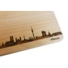 Brotzeitbrett München Skyline | Beech Breakfast Board | Wooden Chopping