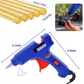 HANSHUO Car Dent Repair Kit, 129Pcs Car Dent Removal Tools, Car Dent Puller with Slide Hammer T-Bar, Bridge Puller Dent Remover Tool for Car Refrigerator Door Ding Repair. (129 Pcs)