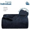 Bluelander Mayoreo 5 Cobijas Individual Cobertor Frazada Suave Cómoda