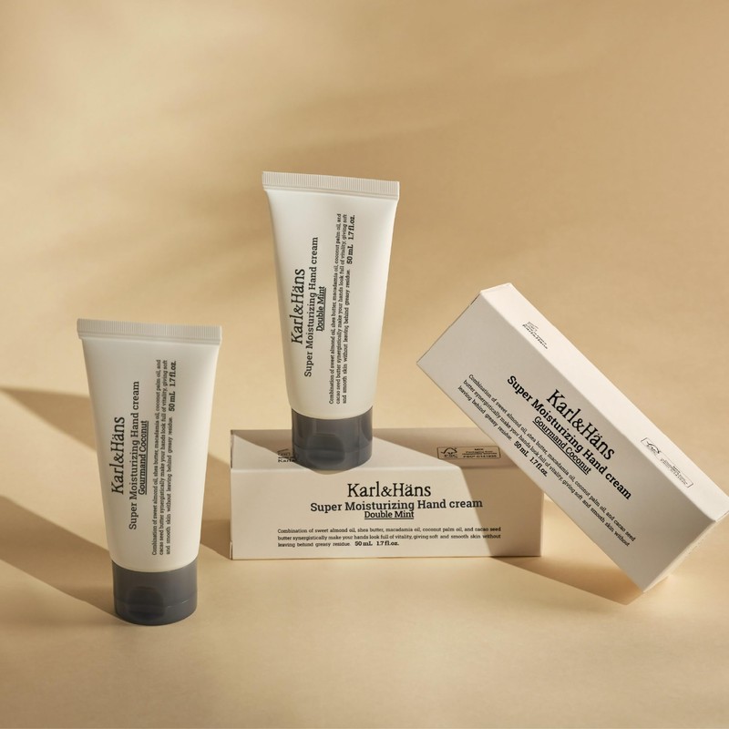 [Karl&Hans] Carl & Hans Super Moisturizing Hand Cream, Rough Hands,