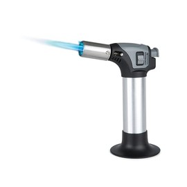 Built - Stainless Steel Bakers Torch Durable, Professional-Grade
