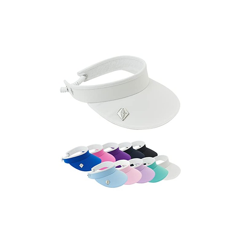 Pure Golf Womens Visor | Telephone Wire | Built in