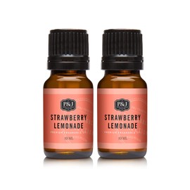 P&J Trading Fragrance | Strawberry Lemonade Oil 10ml 2pk - Candle Scents for Candle Making, Freshie Scent, Soap Making Supplies, Diffuser Oil Scents