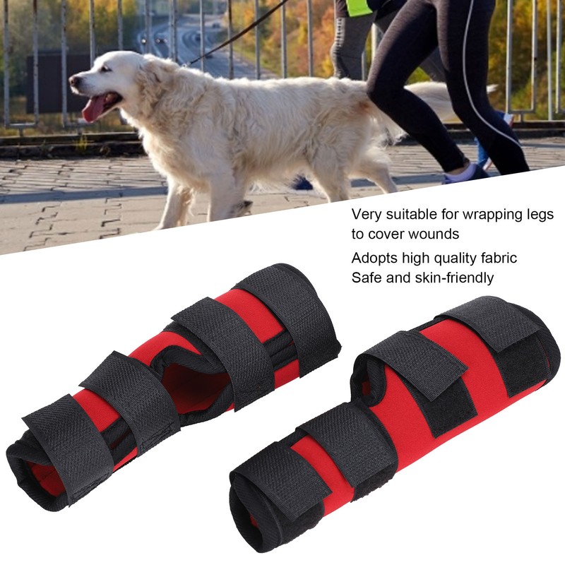 Pet Leg Brace Protector Wound Injury Recovery Dog Hock Joint