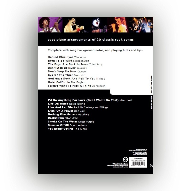 Really Easy Piano: Classic Rock.