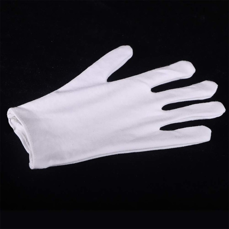 [FQZMQBQ] White Gloves, Cotton, Dresses, Work, Driver, Ceremonies, Men's, Driver,