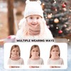 Neck Warmer Kids,Toddler Neck Warmer,Winter Fleece Toddler Kids Scarf for