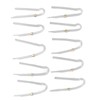 10pcs Preformed Earmold Hearing Aid Tubes Professional BTE Hearing Aid