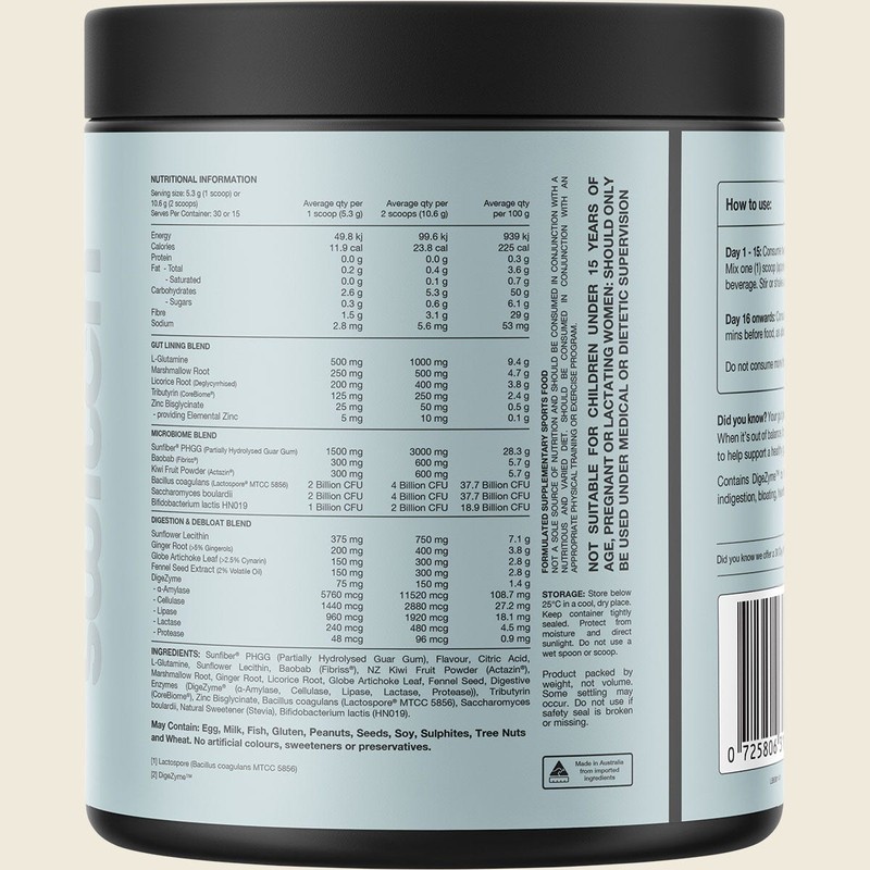 Switch Nutrition Gut Restore Mango Pineapple 159g
