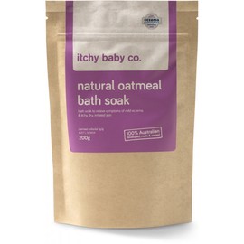 Itchy Baby Co Natural Oatmeal Bath Soak 200g Pouch