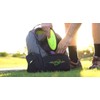MVP Disc Sports Backpack Shuttle Bag (Gray/Lime)