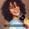 2 Pack Hair Picks for Afro, Curly Hair Styling -