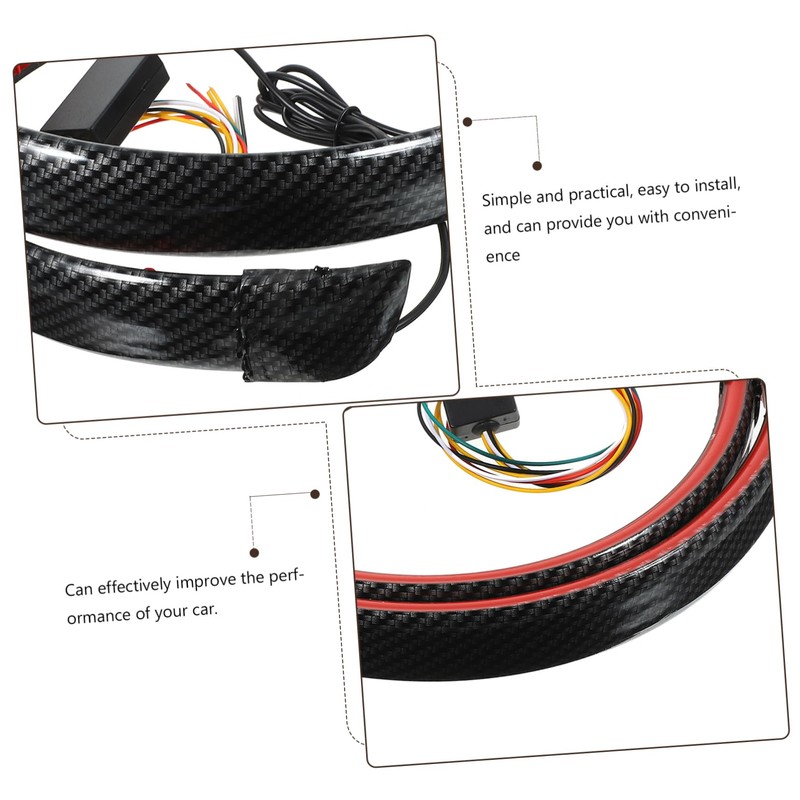 iplusmile Multi-use Led Tail Lamp for Car Spoiler Brake Light