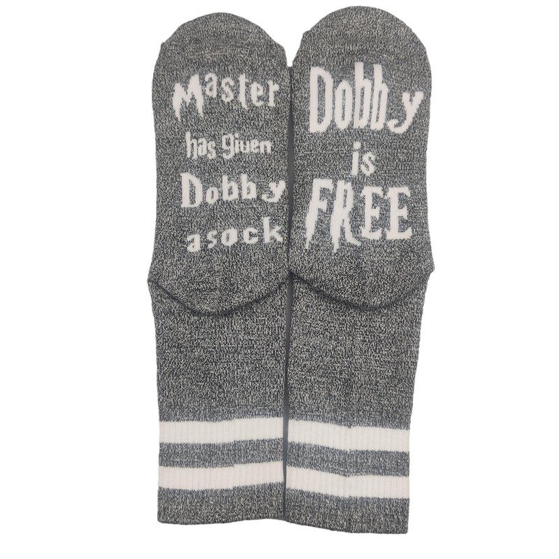 Inmeilifus Novelty Dobby Socks Funny Cotton Knitted Sox Cute Christmas