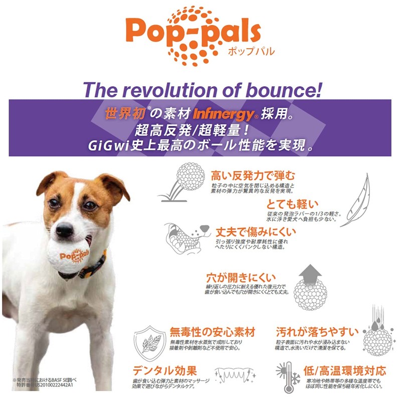 GiGwi Dog Toy Pop Pal M