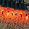 Glowzy Glowzy 12.8Ft C7 Christmas Lights Flickering Flame String Lights