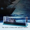 Black Pearl Pirate Ship in a Bottle - Boat in