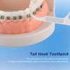 Fremouth Individually Wrapped Orthodontic Flossers for Braces - Ortho Dental