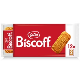 Lotus Biscoff  Galleta Caramelizada  Galletas Envueltas Individualmente cada 2  24 Galletas  Ingredientes de Origen Natural  Vegano  Sin Colorantes...
