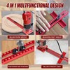 4 in 1 Router Milling Groove Holder, Aluminium Alloy Router