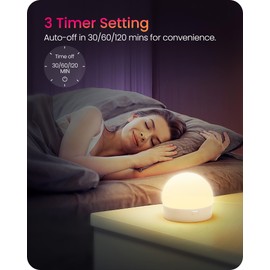GOEBLESON Rechargeable Light Bulbs with Remote Control, Battery Operated Light Bulbs, 3 Timer 15 Colors Selectable, Dimmable Wireless RGB LED Bulb for Wall Sconce, Non-Hardwired, 2 Pack, R01YBP206