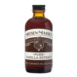 Nielsen-Massey Pure Vanilla Extract for Baking and Cooking, 4 Ounce Bottle