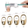 SPG Archery Thumb Ring - Hard Brass Thumb Draw Archery