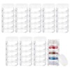 BENECREAT 10 Set 5 Stackable Cosmetic Containers, Bead Storage Containers,