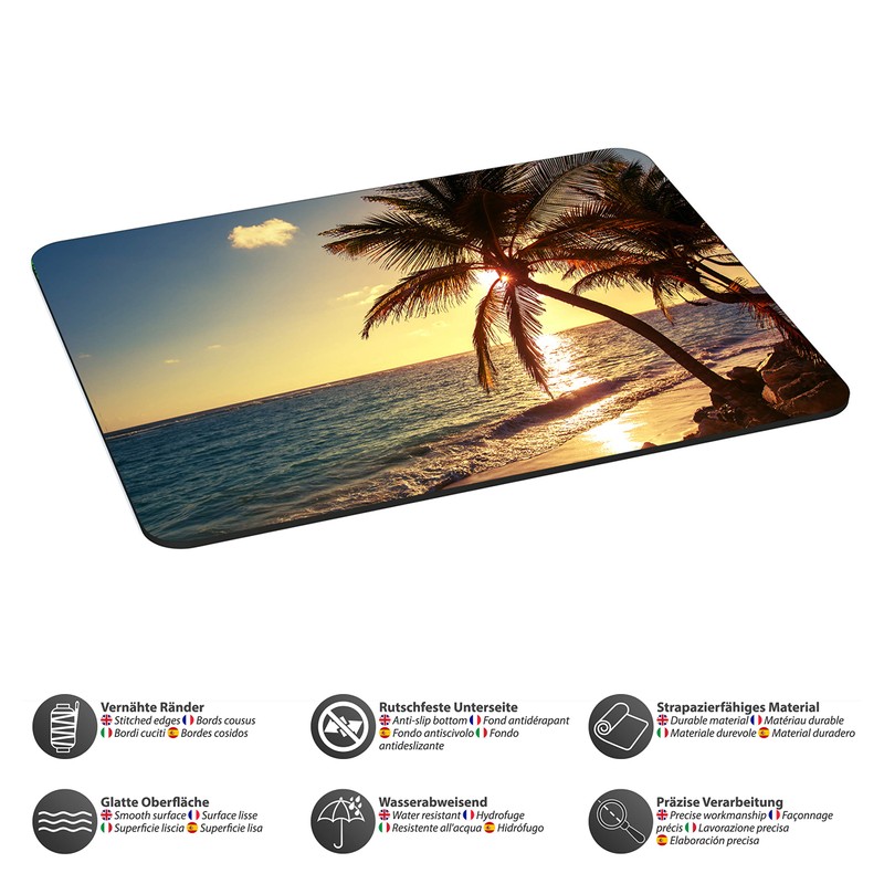 PEDEA Gaming und Office Mauspad - 350 x 260 mm
