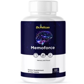 Pelican Vitamins Memoforce- Brain Support- 60 Capsules