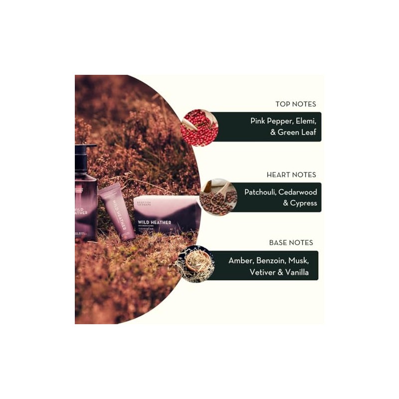 Scottish Fine Soaps Wild Heather Relaxation Bath 500 ml