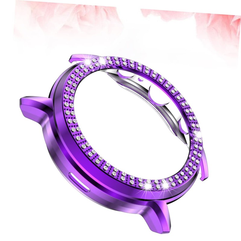DOITOOL Lightweight Watch Protective Case 5 Compatible Shell Rhinestones Watch