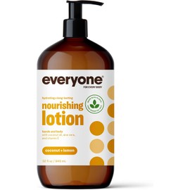 EO Everyone Lotion, Coconut plus Lemon, 32 Fl Oz