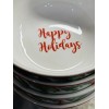Royal Norfolk Set Of 4 ROYAL NORFOLK Christmas Holly Wreath