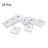 uxcell Square Nuts, M4x10mmx2mm Zinc-Plated Metric Coarse Thread Assortment Kit,