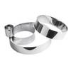 Paderno 47534-28 tortenring, Metall, grau, 28 cm