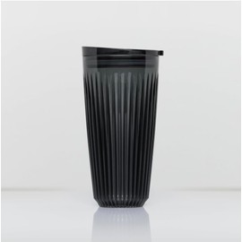 Huskee Renew Range Cup & Lid- Amber and Smoke - (6oz, 8oz, 12oz, 16oz) (Smoke, 16oz Cup & Lid)