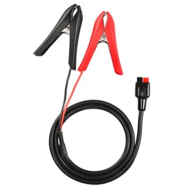CERRXIAN 14AWG Alligator Clip to 45A Battery Connector Cable，Quick Disconnect Adapter Connector Charging Extension Cable-0.85M