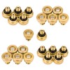 Aootech Brass Misting Nozzles for Outdoor Cooling System 22 pcs,0.012" Orifice (0.3 mm) 10/24 UNC