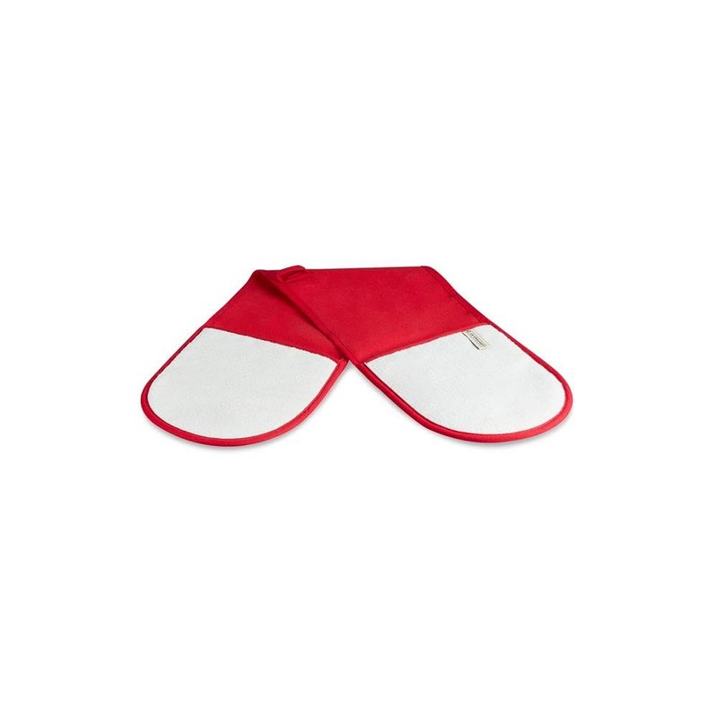 Le Creuset Textiles Double Oven Glove - Red